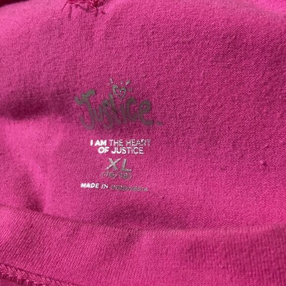 4/$30 Justice Sport Girl Junior T- Shirt Size XL (16-18) - Picture 8 of 15